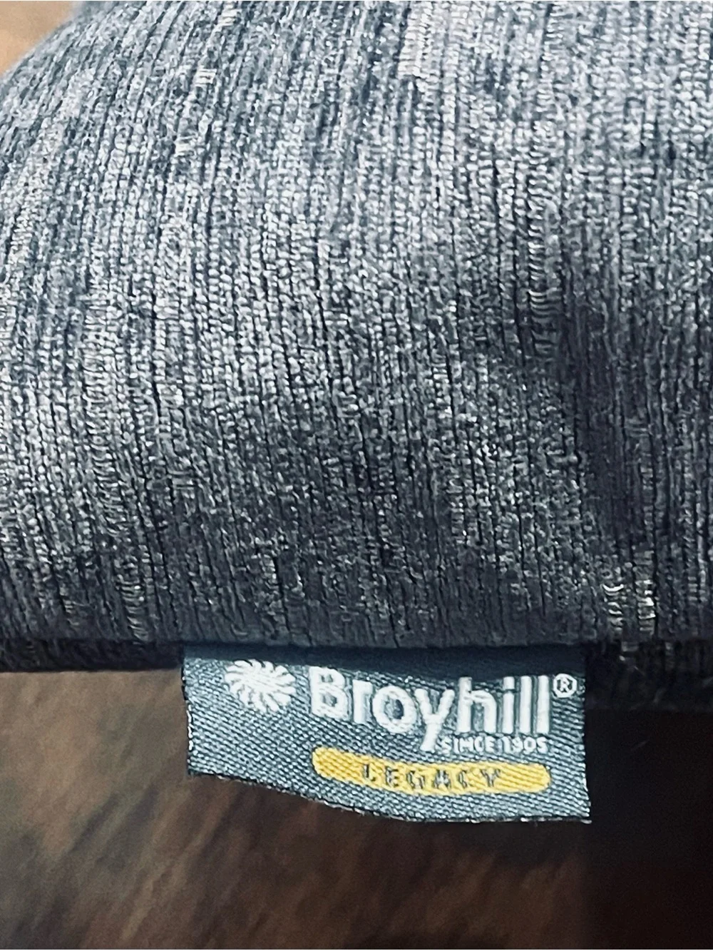 Broyhill “Home” Embroidered Decorative Pillow